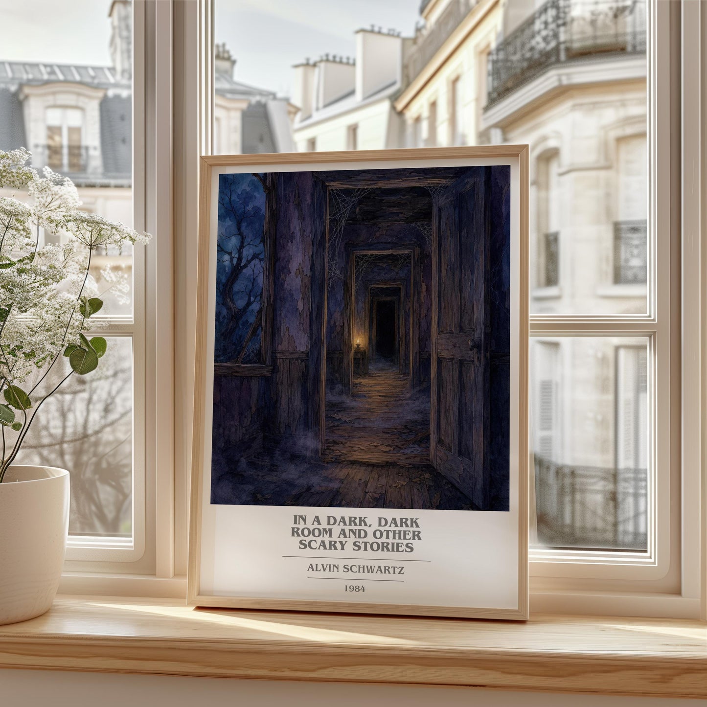 In A Dark, Dark Room And Other Scary Stories Book Cover Poster – A.