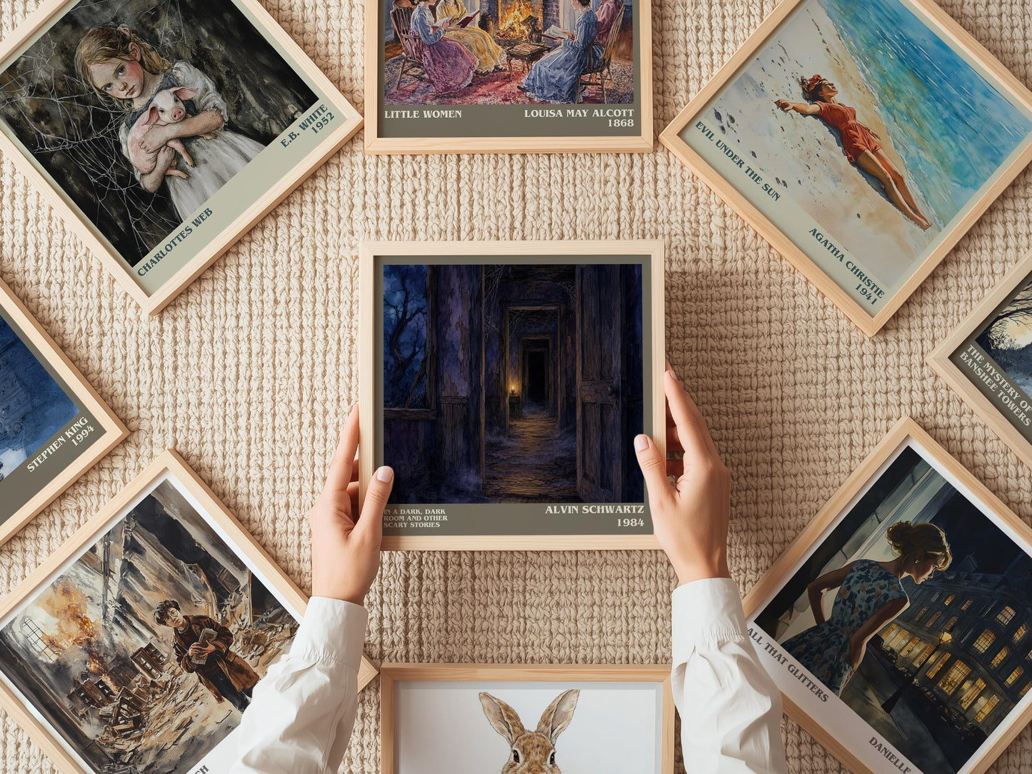 In A Dark, Dark Room And Other Scary Stories Literary Art Print – A.