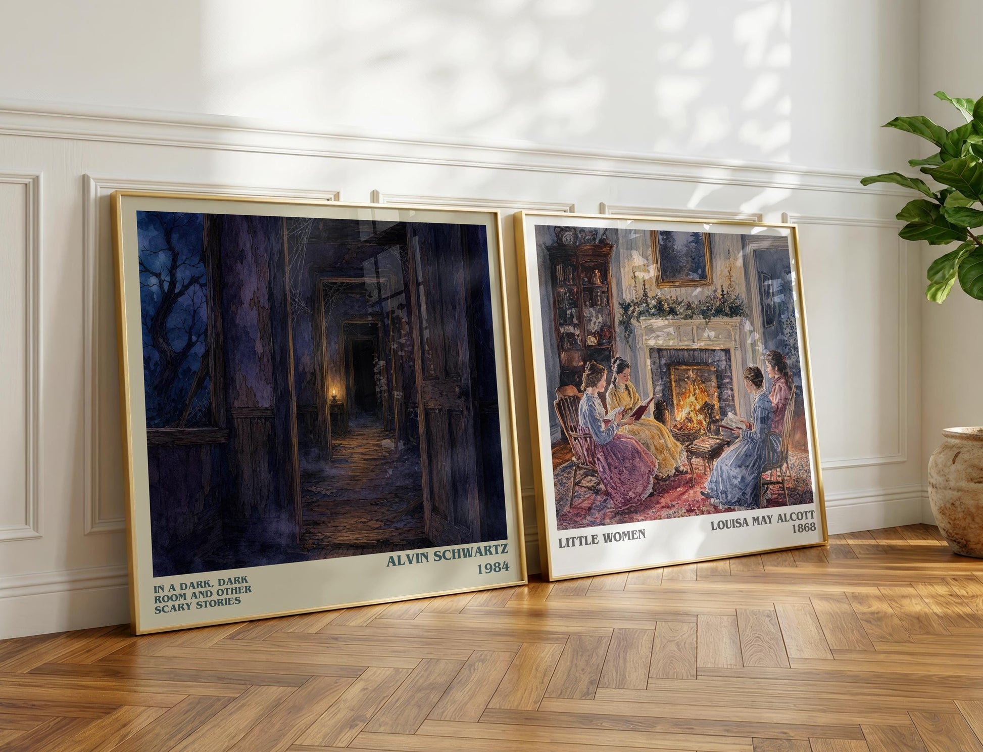 In A Dark, Dark Room And Other Scary Stories Literary Art Print – A.