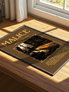 Malice Minimalist Book Poster by Danielle Steel – image 4