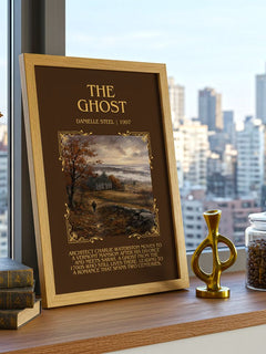 The Ghost Minimalist Book Poster by Danielle Steel – image 3