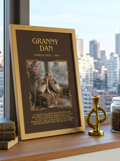 Granny Dan Minimalist Book Poster by Danielle Steel – image 3