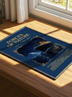 Forces Of Nature Minimalist Book Poster by Danielle Steel – image 4