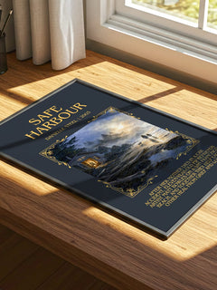 Safe Harbour Minimalist Book Poster by Danielle Steel – image 4