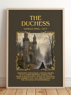 The Duchess Minimalist Book Poster by Danielle Steel – image 2