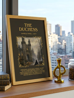 The Duchess Minimalist Book Poster by Danielle Steel – image 3