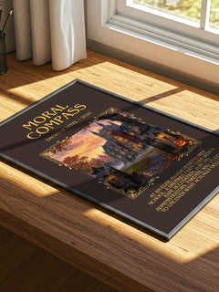 Moral Compass Minimalist Book Poster by Danielle Steel – image 4
