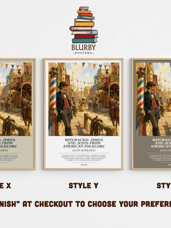 Witcracks: Jokes And Jests From American Folklore Bookish Wall Art –