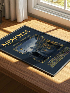 Memoria Minimalist Book Poster by David Lagercrantz – image 4