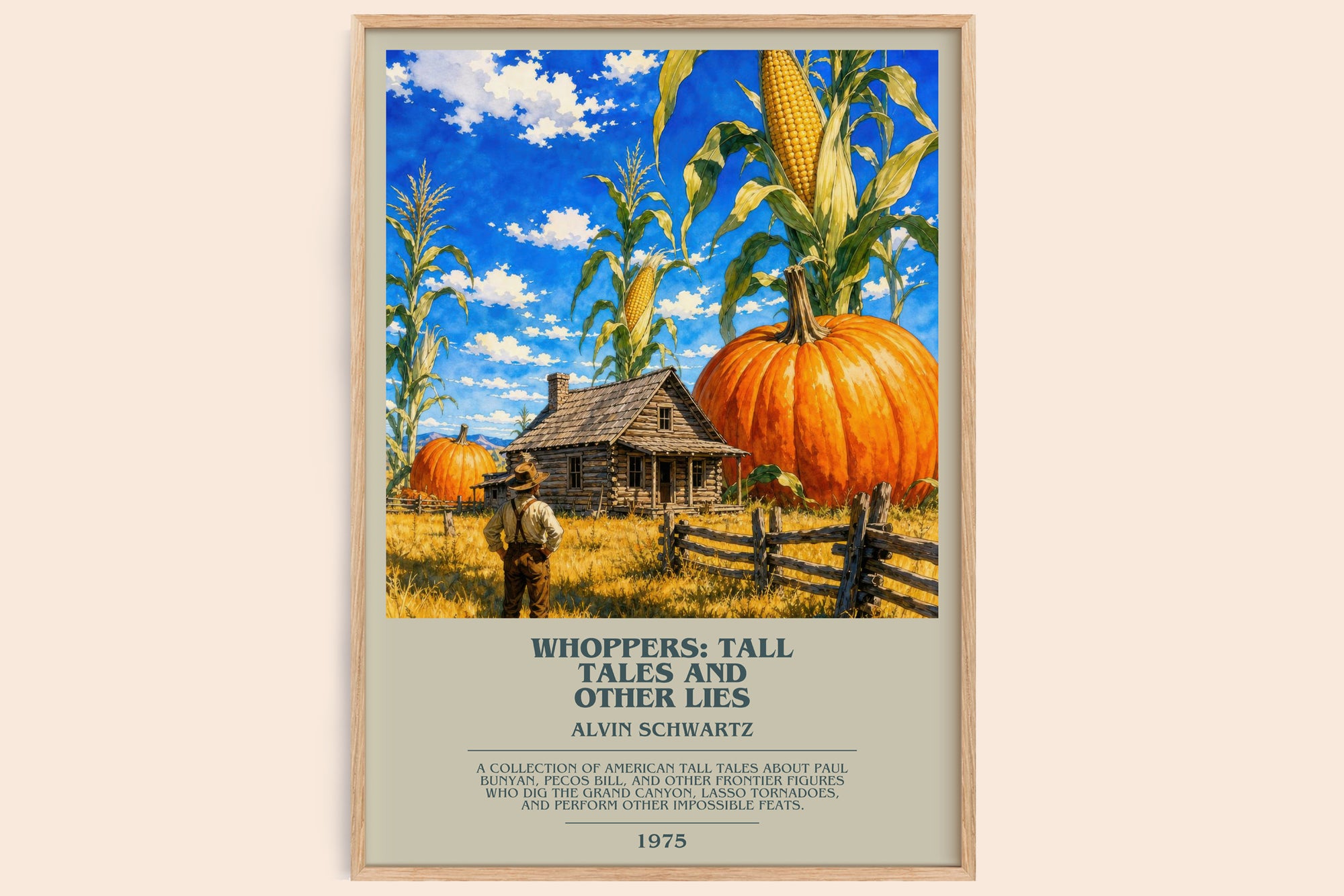 Whoppers: Tall Tales And Other Lies Bookish Wall Art by Alvin Schwartz