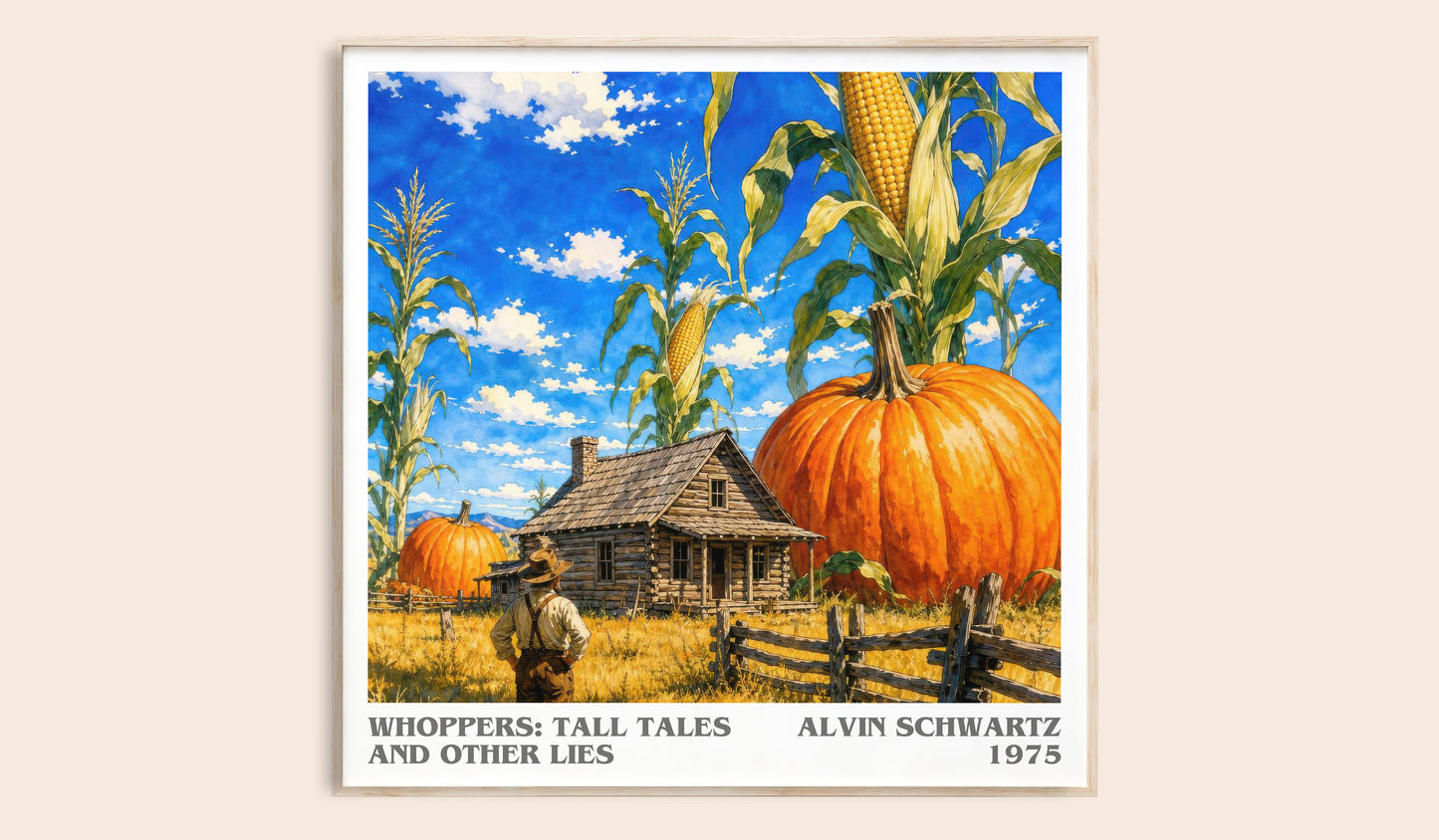 Whoppers: Tall Tales And Other Lies Literary Art Print by A. Schwartz