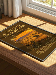 Secrets Of The Savanna Minimalist Book Poster by Delia Owens – image 4