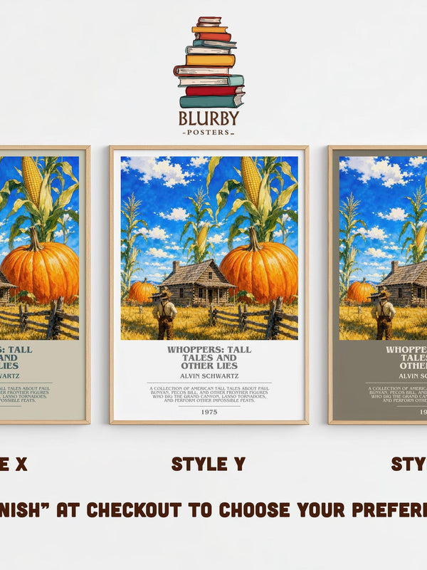 Whoppers: Tall Tales And Other Lies Bookish Wall Art by Alvin Schwartz