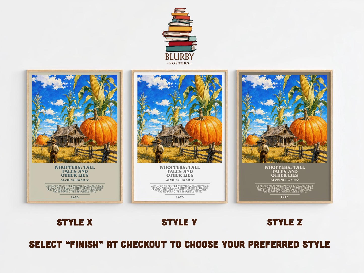 Whoppers: Tall Tales And Other Lies Bookish Wall Art by Alvin Schwartz