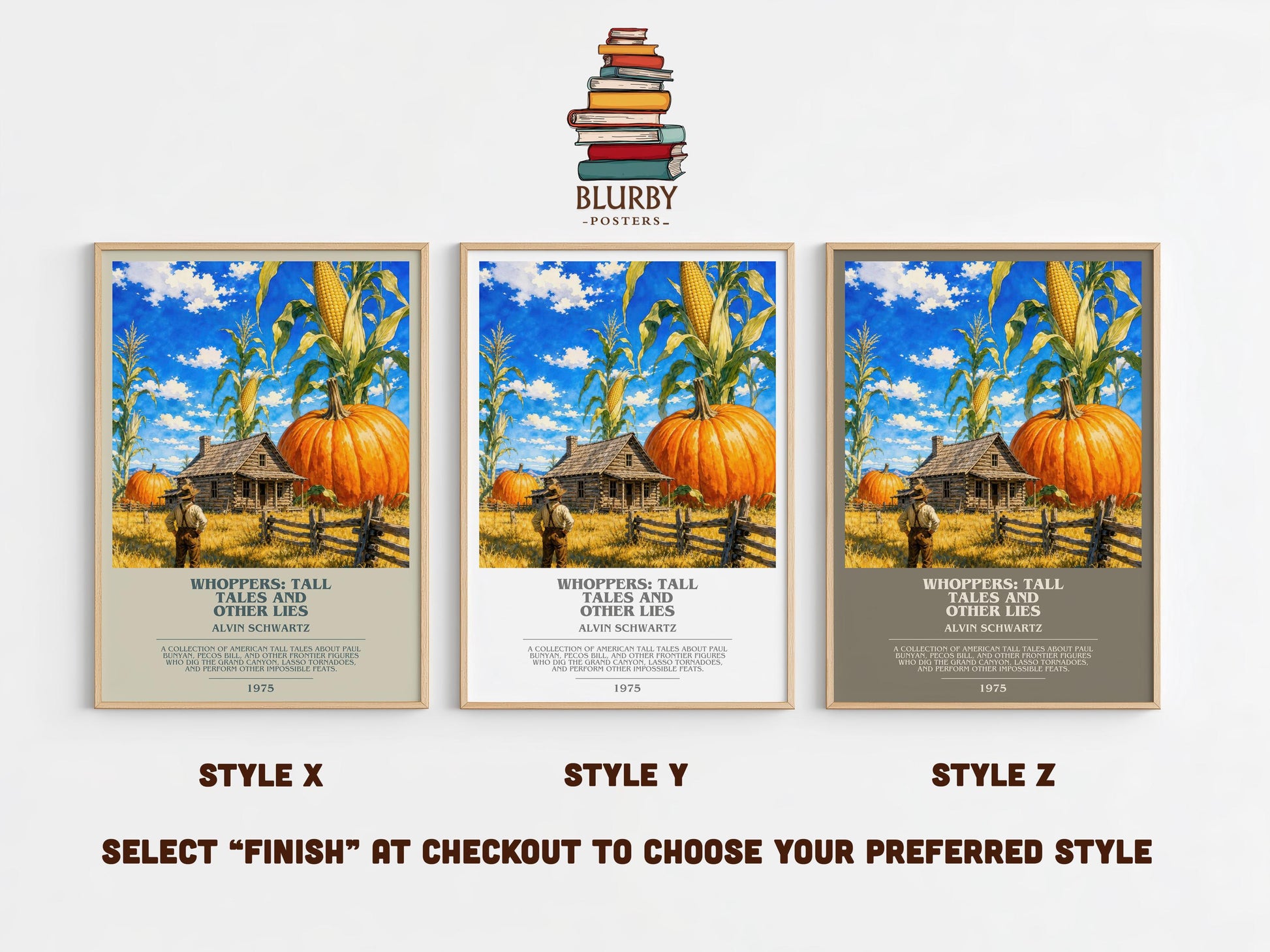 Whoppers: Tall Tales And Other Lies Bookish Wall Art by Alvin Schwartz