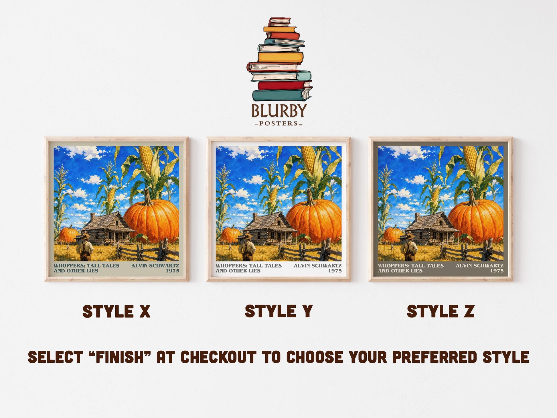 Whoppers: Tall Tales And Other Lies Literary Art Print by A. Schwartz