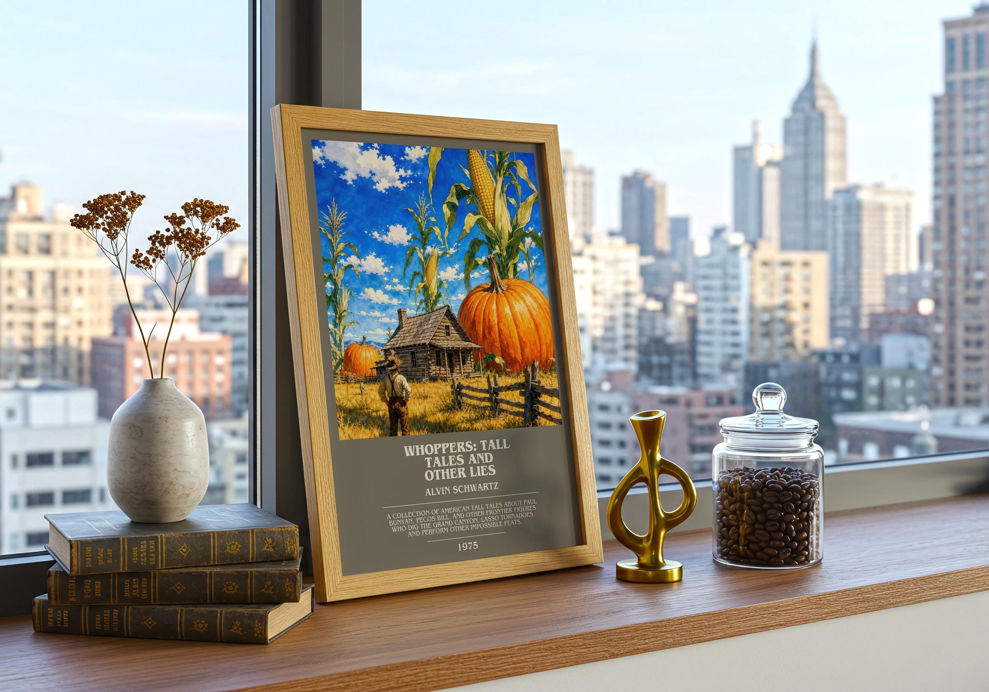 Whoppers: Tall Tales And Other Lies Bookish Wall Art by Alvin Schwartz