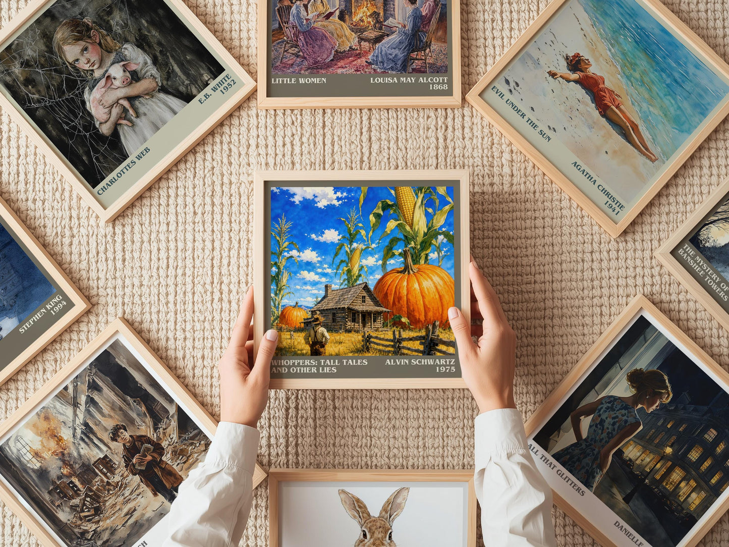 Whoppers: Tall Tales And Other Lies Literary Art Print by A. Schwartz