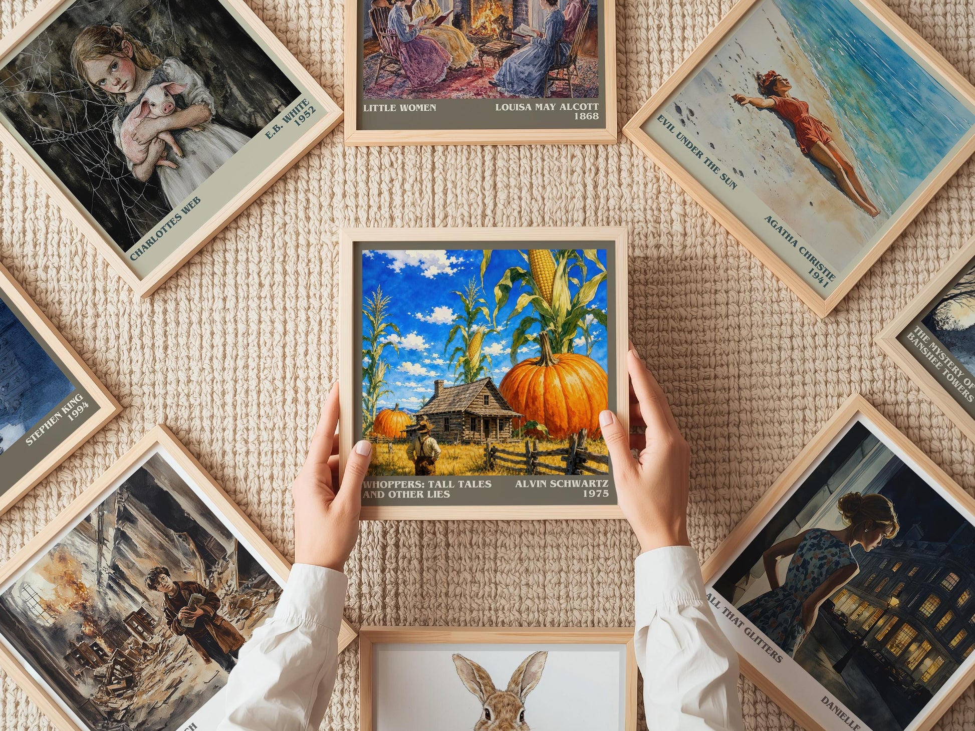 Whoppers: Tall Tales And Other Lies Literary Art Print by A. Schwartz