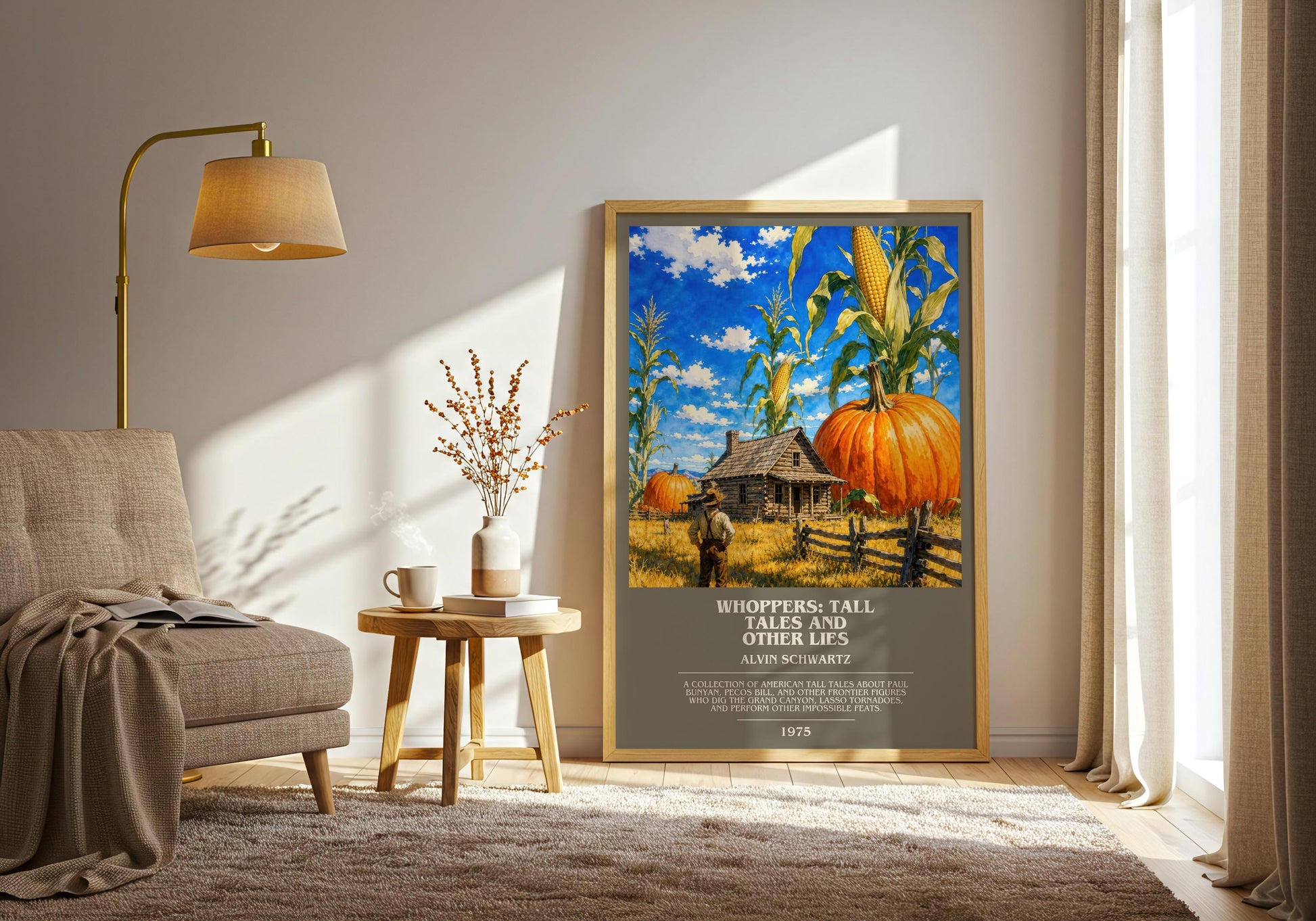 Whoppers: Tall Tales And Other Lies Bookish Wall Art by Alvin Schwartz
