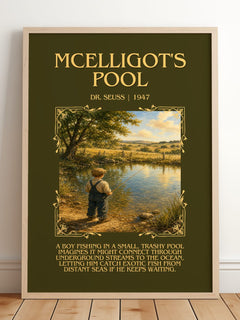 Mcelligot'S Pool Minimalist Book Poster by Dr. Seuss – image 2