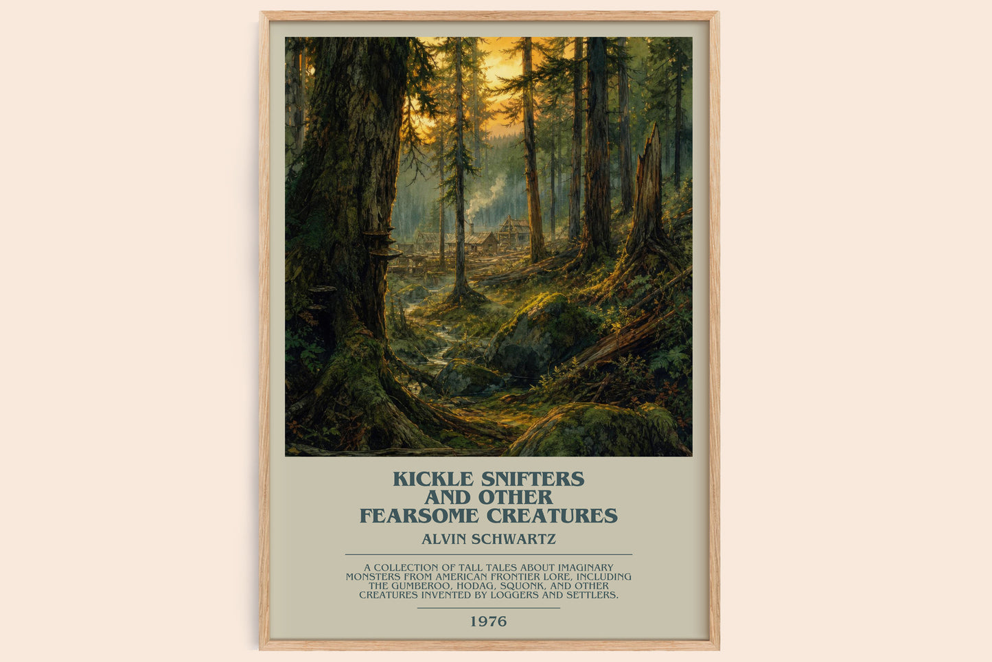 Kickle Snifters And Other Fearsome Creatures Bookish Wall Art – A.