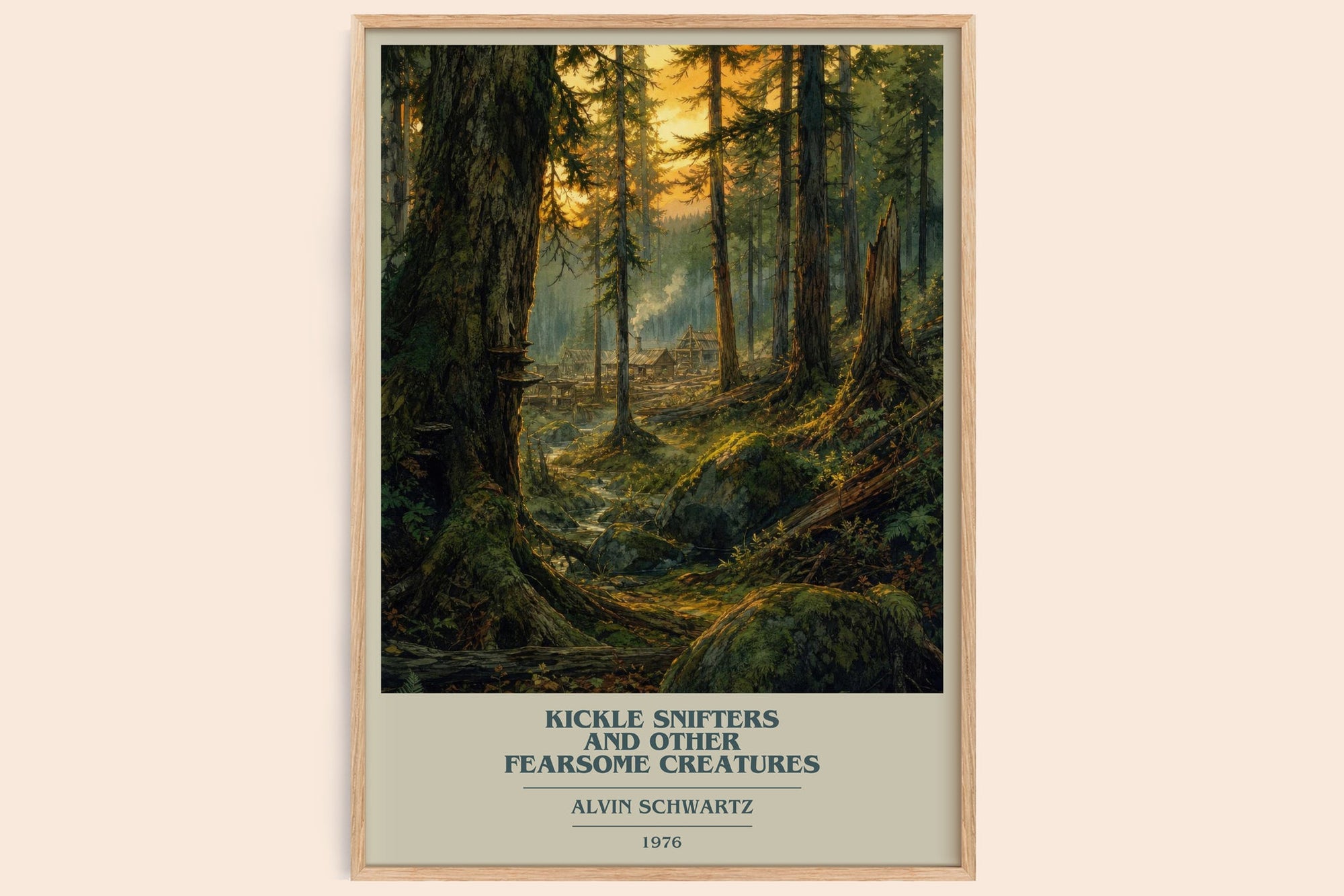 Kickle Snifters And Other Fearsome Creatures Book Cover Poster – A.