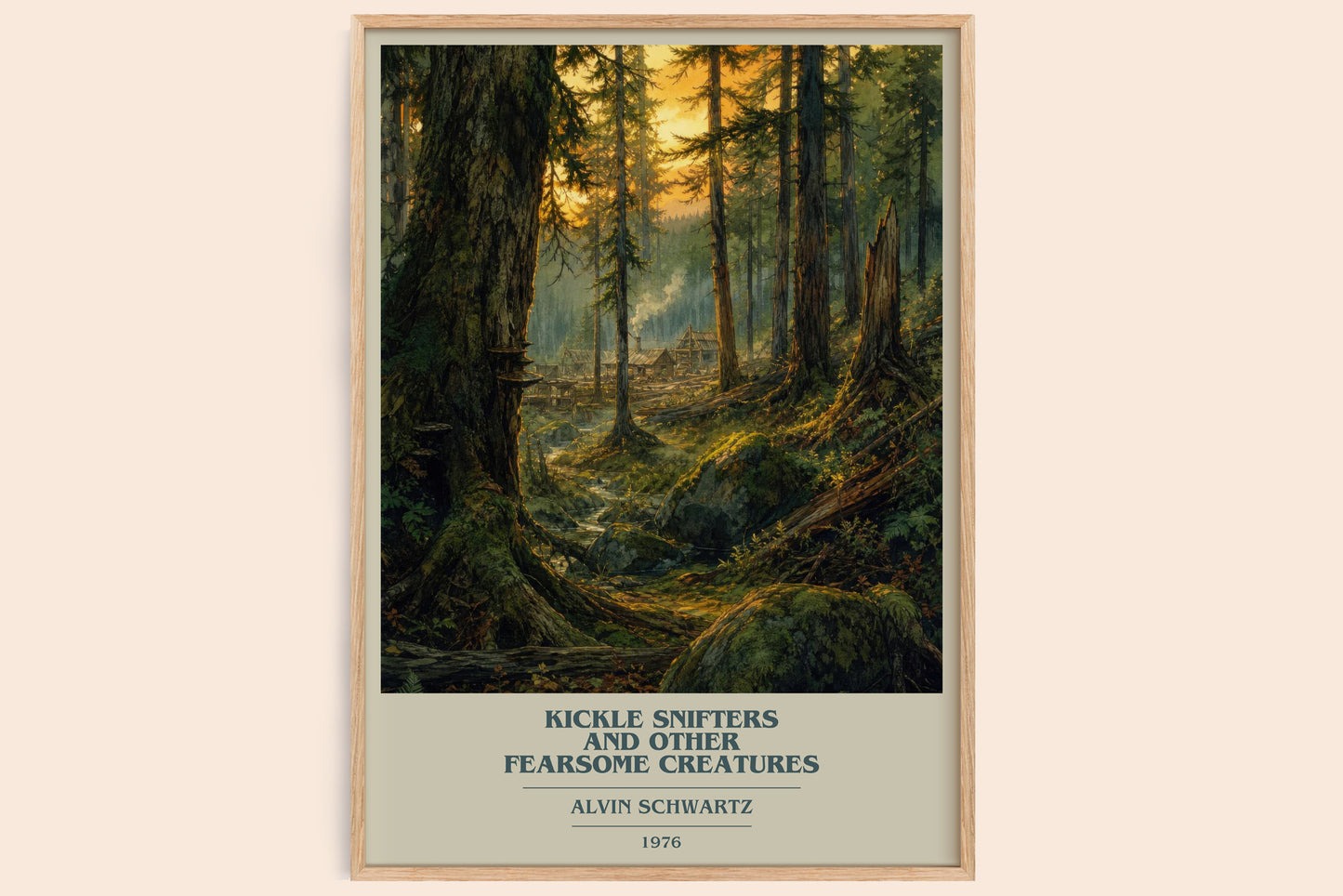Kickle Snifters And Other Fearsome Creatures Book Cover Poster – A.