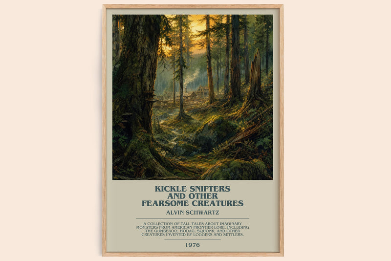 Kickle Snifters And Other Fearsome Creatures Bookish Wall Art – A.
