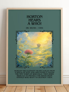 Horton Hears A Who! Minimalist Book Poster by Dr. Seuss – image 2