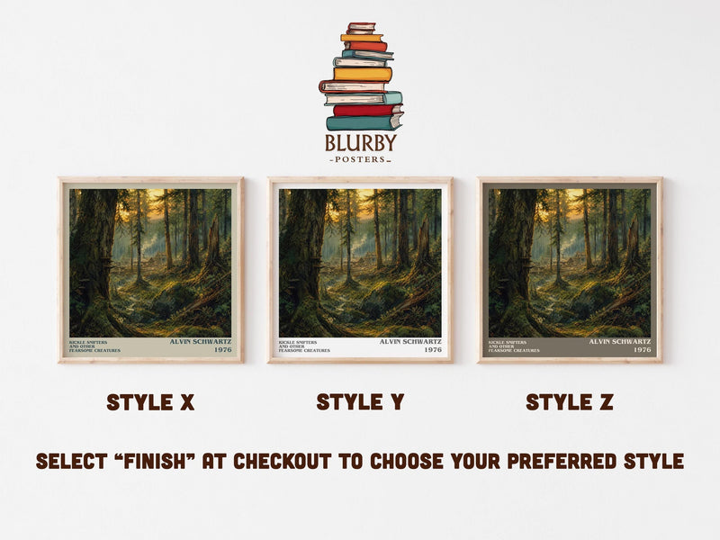 Kickle Snifters And Other Fearsome Creatures Literary Art Print – A.