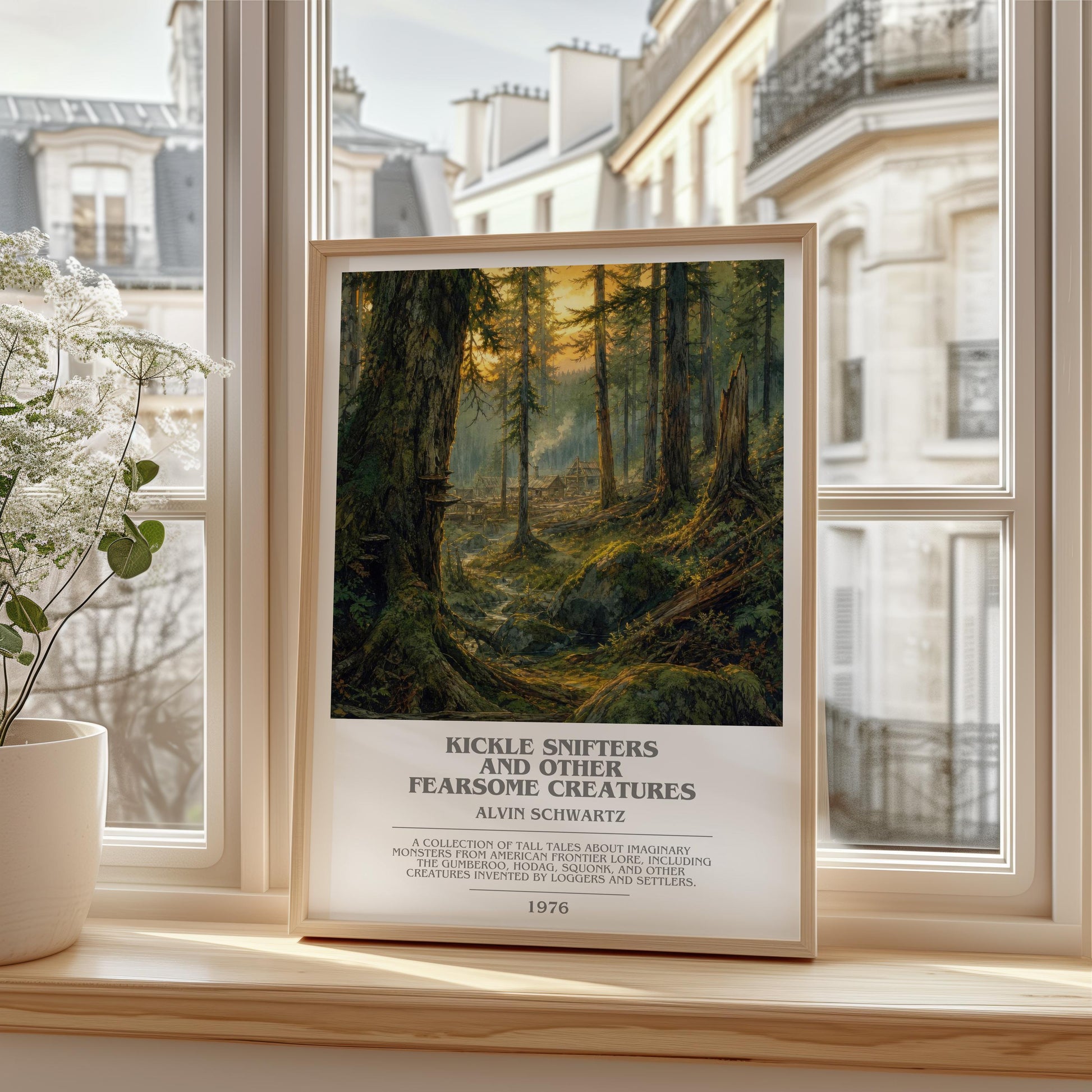 Kickle Snifters And Other Fearsome Creatures Bookish Wall Art – A.
