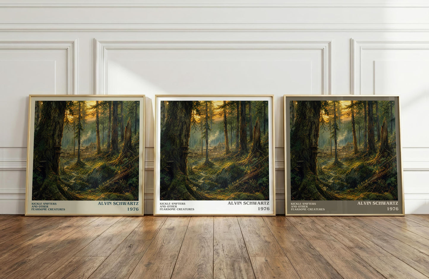 Kickle Snifters And Other Fearsome Creatures Literary Art Print – A.