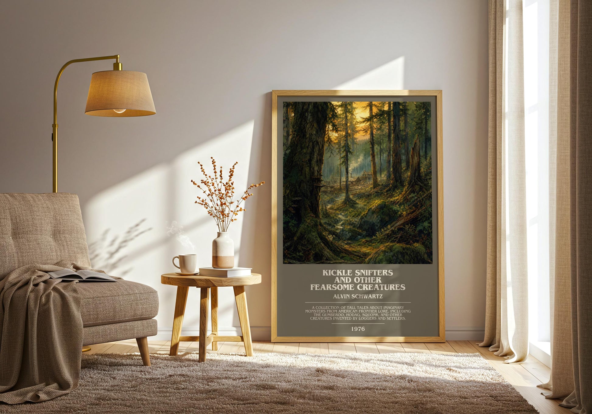 Kickle Snifters And Other Fearsome Creatures Bookish Wall Art – A.