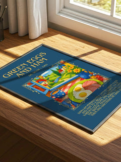 Green Eggs And Ham Minimalist Book Poster by Dr. Seuss – image 4