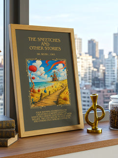 The Sneetches And Other Stories Minimalist Book Poster by Dr. Seuss – image 3