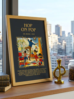 Hop On Pop Minimalist Book Poster by Dr. Seuss – image 3