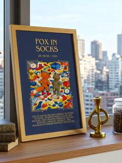 Fox In Socks Minimalist Book Poster by Dr. Seuss – image 3