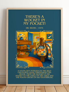 There'S A Wocket In My Pocket! Minimalist Book Poster by Dr. Seuss – image 2