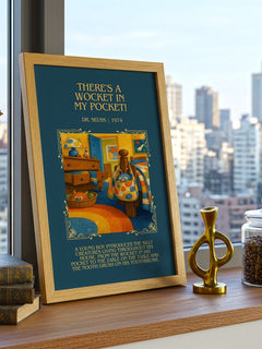 There'S A Wocket In My Pocket! Minimalist Book Poster by Dr. Seuss – image 3