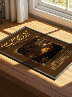 The Story Of The Amulet Minimalist Book Poster by E. Nesbit – image 4
