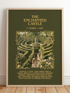 The Enchanted Castle Minimalist Book Poster by E. Nesbit – image 2