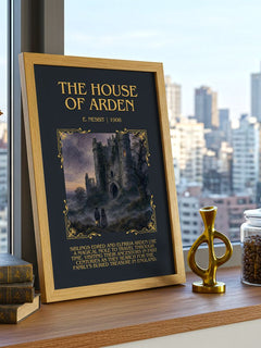 The House Of Arden Minimalist Book Poster by E. Nesbit – image 3