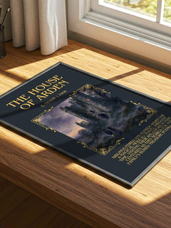 The House Of Arden Minimalist Book Poster by E. Nesbit – image 4
