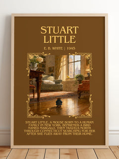 Stuart Little Minimalist Book Poster by E. B. White – image 2