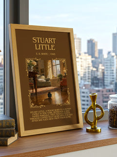 Stuart Little Minimalist Book Poster by E. B. White – image 3