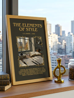 The Elements Of Style Minimalist Book Poster by E. B. White – image 3