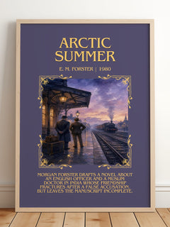 Arctic Summer Minimalist Book Poster by E. M. Forster – image 2