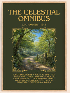 The Celestial Omnibus Minimalist Book Poster by E. M. Forster – image 1