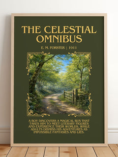 The Celestial Omnibus Minimalist Book Poster by E. M. Forster – image 2